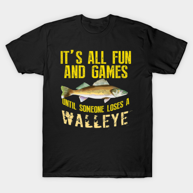 Walleye TShirt Freshwater Fishing Men Women Kids Gift Walleye TShirt TeePublic